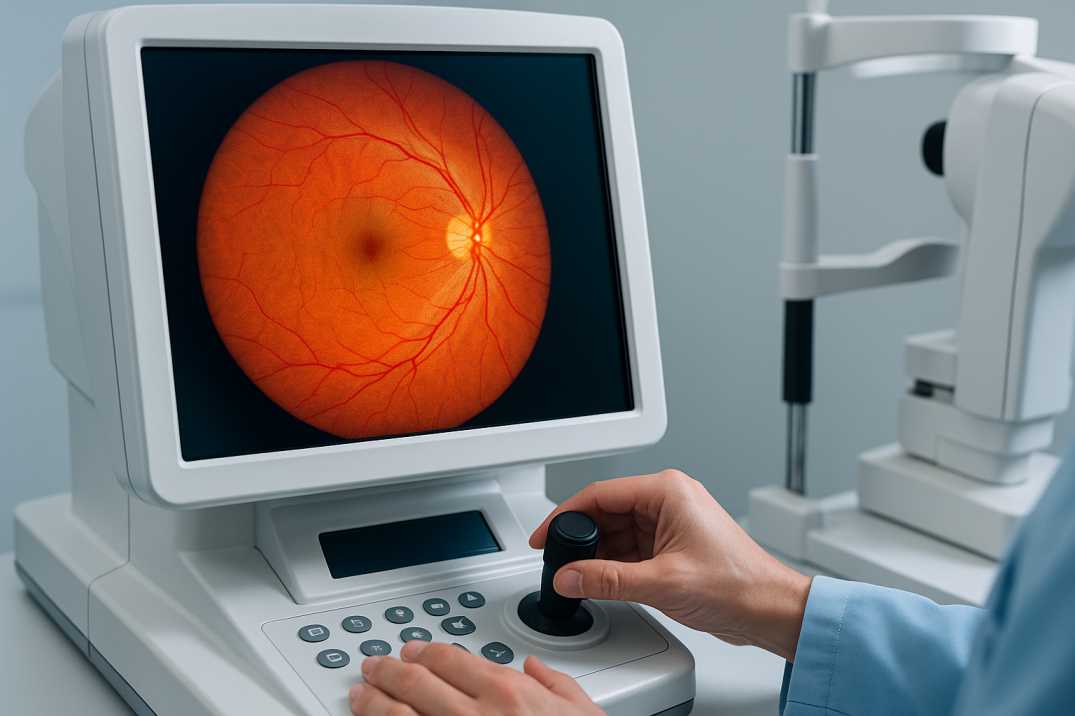 Family annual eye exams Fort Collins - multi-generational family receiving comprehensive eye care at local optometry practice